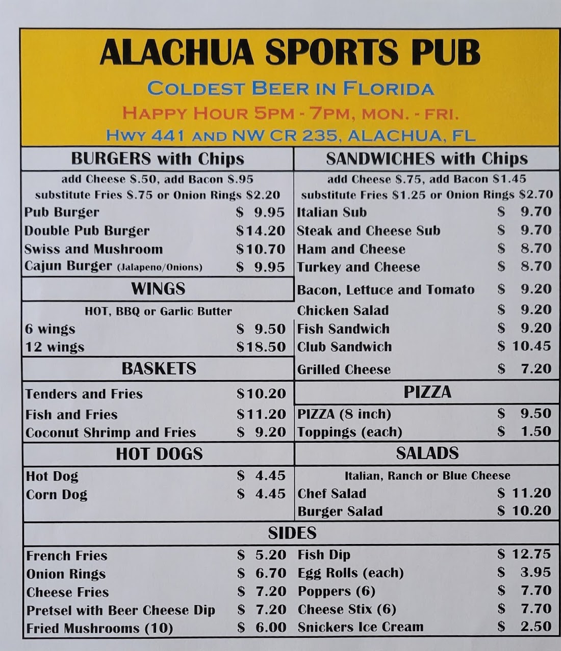 Alachua Sports Pub